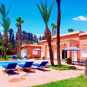  Villa Rayan Marrakech Secteur Palmeraie Dans Propriete De 2 Hectares Avec Jardin Arbres Fruitiers Maroc